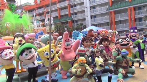 nickelodeon hotel characters.